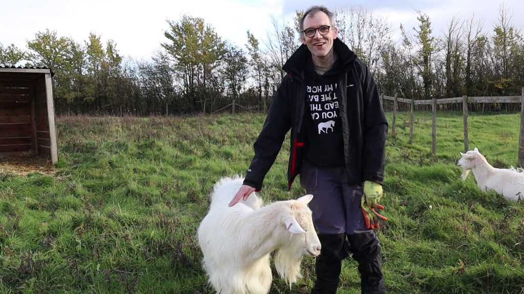 DW with goat